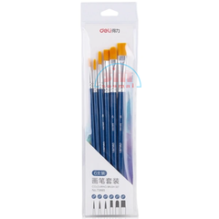 Bộ Cọ Vẽ Chuyên Nghiệp Deli 73885 (6c)-LA - Dùng Cho Màu Nước/Bột/Sơn Acrylic