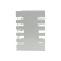 Cắm bút kim loại Enter KB102 75x100mm vuông trắng-SM
