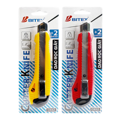 Dao rọc giấy Bitex CK02 đỏ-BT