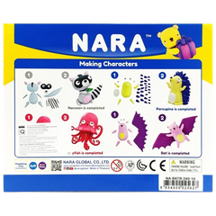 Đất nặn Nara 10 màu NA-BXTR-240-ĐĐ