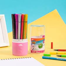 Bút lông 18 màu Deli C150-18 super wings