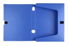 File hộp nhựa 3,5cm Deli 31114-VN-LA