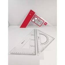 Thước Eke 13cm Deli 6415-LA