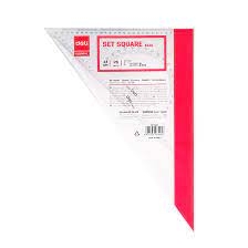 Thước Eke 13cm Deli 6415-LA