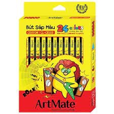 Sáp màu ArtMate 24 màu CL-CR103-TK