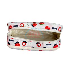 Hộp Bút/Bóp Viết Ngang nhiều ngăn cỡ lớn Dâu Tây MG-8605-TM