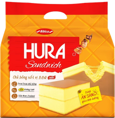 Bánh Hura chà bông xốt vị BBQ(156g)-BBC