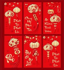 Lì xì ngắn 8624/8648/8663/8641(6C)KTN
