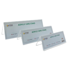 Kệ mica chức vụ 2 mặt Enter A06 300x100mm Cỡ đại