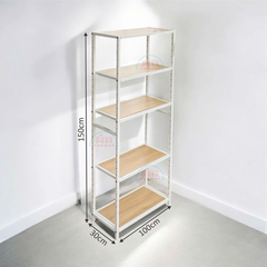 Kệ sắt 5 tầng Enter KG100150-5 100x30x150cm-SM