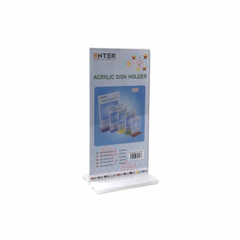 Kệ thực đơn nhỏ 1/3 A4 đế lùa E09-SM