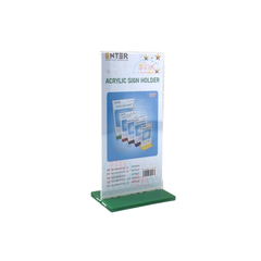 Kệ thực đơn nhỏ 1/3 A4 đế lùa E09-SM