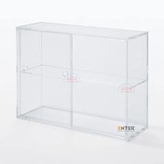 Kệ trưng bày mica Enter TB701 250x85x165mm 2 tầng cửa lùa-SM