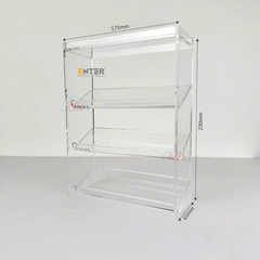 Kệ trưng bày mica Enter TB801 175x65x230mm 4 tầng-SM
