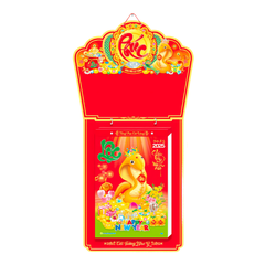 Lịch bloc siêu đại trọn bộ kích thước 20x30cm năm 2025 - HT8