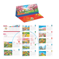 Lịch bàn 2 lò xo 2027-TĐTT