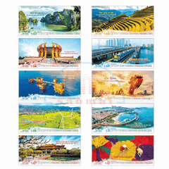 Lịch bàn chữ A 2027-AH