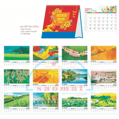 Lịch bàn chữ A 2027-TĐTT