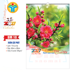 Lịch lò xo 7 tờ 2027-TT