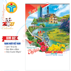 Lịch lò xo 7 tờ 2027-TT