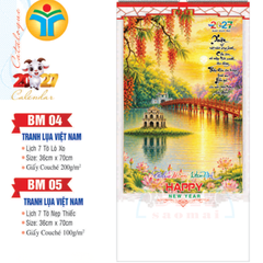 Lịch lò xo 7 tờ 2027-TT