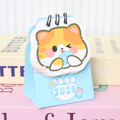 Lịch mini 2027 thú-Or