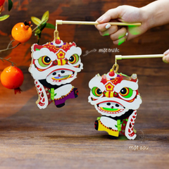 TT-Lồng đèn gỗ tô màu-BM