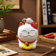 Mèo sứ thần tài 747-TL