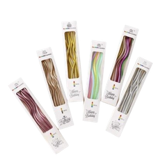 Nến xoắn nhũ dài 6c-ĐA