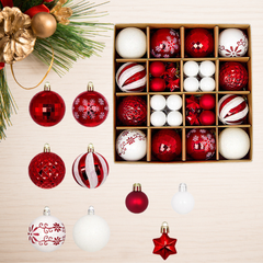 Noel-Set châu trang trí 3cm-Or