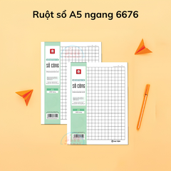 Ruột sổ A5 ngang 6676 (200 trang)-HP