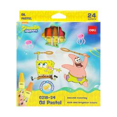 Sáp dầu 24 màu Deli C218-24-LA