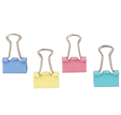 Kẹp bướm màu 32mm Deli 8553-LA