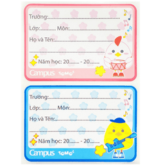 Nhãn tập Campus NT-TOM12-208