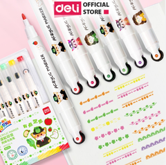 Bút màu acryic lăn Deli HM320