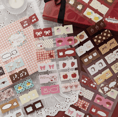 Set 2pcs Sticker trang trí