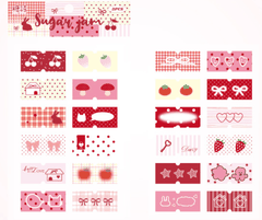 Set 2pcs Sticker trang trí
