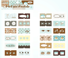 Set 2pcs Sticker trang trí