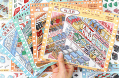 Sổ Sticker 3d