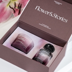 Set tinh dầu+nến La'vie Parfaite Flowers & Stories-BL