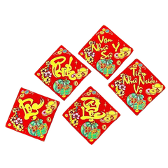 Decal dán dưa nhung 10cm-H