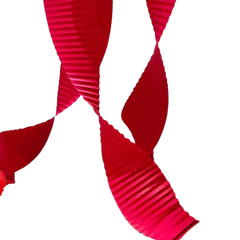 Giấy xoắn đỏ trang trí dài 3m-QSN/KGD