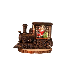 Noel-Đèn led xe lửa 11x14cm 91-3413-JC