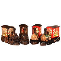 Noel-Đèn led xe lửa 11x14cm 91-3413-JC