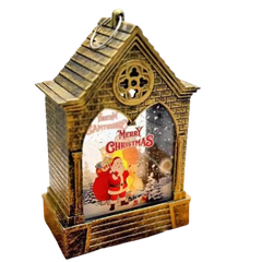 Noel-Đèn led ngôi sao lò sưởi 10x15cm 91-3412-JC