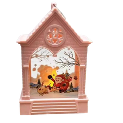 Noel-Đèn led ngôi sao lò sưởi 10x15cm 91-3412-JC