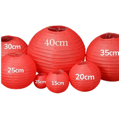 Lồng đèn giấy 20cm-KTN/Or