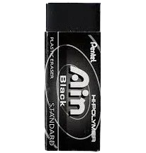 Gôm Pentel ZEAH06 đen-S