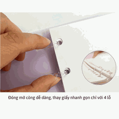Sổ còng Campus 4 lỗ B5 BN-B5H4KU-MU (20 trang)-208