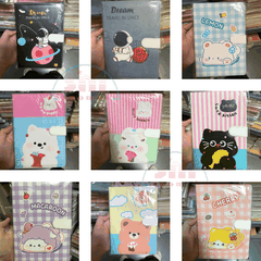 Sổ da A5 bìa hình cute-PP